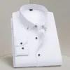 Men's formal business shirt in classic thin style.