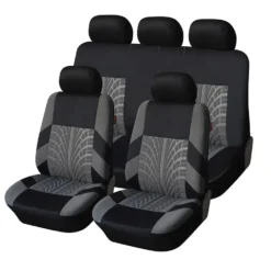 Car seat covers full set for automotive interiors protection.